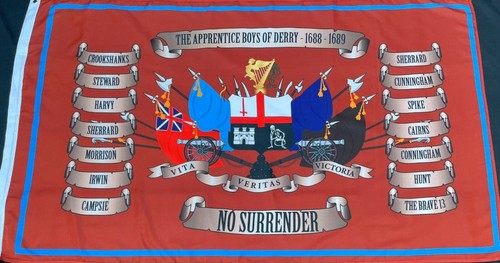 Various 5ft by 3ft/Apprentice Boys Of Londonderry/Loyalist/0range Order/Rangers - Picture 16 of 16