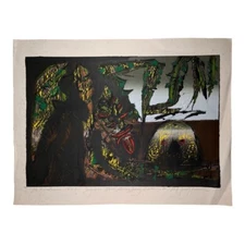 NELSON DOMINGUEZ CEDEÑO. Engrave. Serigraphy Contemporary Art. Cuban art.