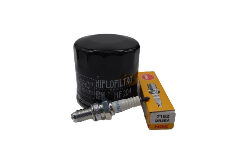 Yamaha Grizzly 350 Tune Up Kit NGK Spark Plug DR8EA Oil Filter YFM350