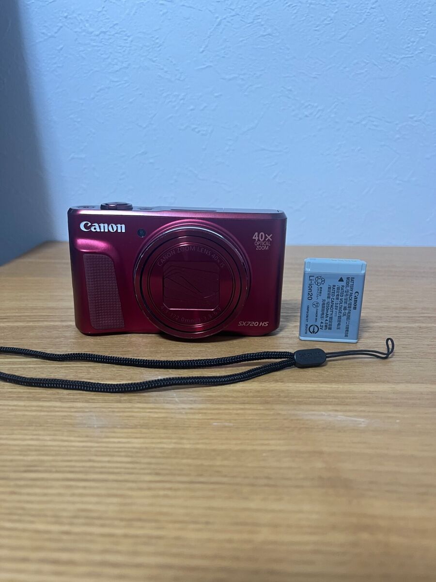 Canon PowerShot SX720 HS 20.3MP Red good condition Canon PowerShot SX720 HS 20.3MP Red good condition