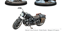 Marvel Crisis Protocol Motorcycle Weapon X Rival Panels Wolverine Sabretooth