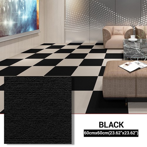 12/24/36pcs Self Adhesive Carpet Tiles Non-Slip Peel and Stick Floor Plank Mat - Picture 19 of 24