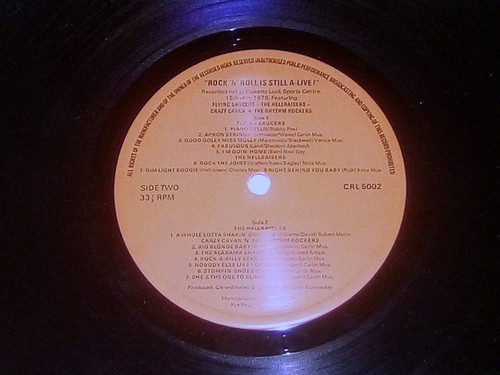 VARIOUS ARTISTS: Rock 'N' Roll Is Still A-Live! CHARLY RECORDS 1976 Near Mint UK - Picture 5 of 8