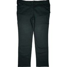 GERRY WEBER 50 Jeans Hose schwarz Damen Stretch high R. Übergröße Irina W40 L32