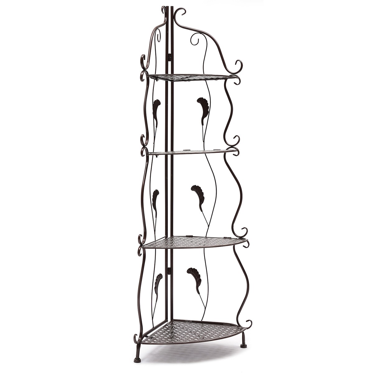 STEELMASTER 4-Way Corner Organizer – 11x13x11 Inch Black Steel Desk Organizer For Files & Supplies - View #6