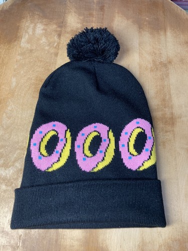 Odd Future Merch Beanie Doughnut logo 