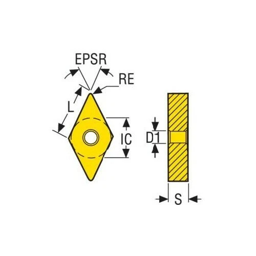 Turning Insert DNMA Insert Style - MR9 Grade TK1501 - Picture 4 of 12