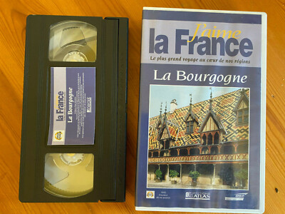 j'aime la france  la bourgogne VHS Video 