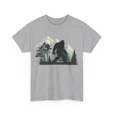 Bigfoot Shirt, Sasquatch Shirt, Bigfoot Forest Shirt, Mountain Bigfoot Shirt