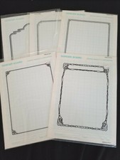 Border Boards by Graphic Products 13-1/2" x 10" Set of 5 Boards - Grouping 12