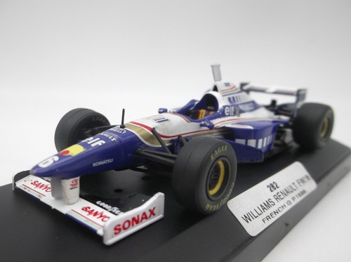 1/43 GP France Magny-Cours 1996 Williams-Renault FW18 #6 Jacques Villeneuve ONYX - Foto 3 di 12