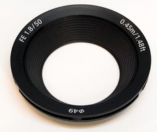 Sony FE 50mm f/1.8 SEL50F18F Lens Font Ring Cover Assembly 4-593-111-01 Part