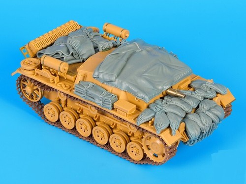 1/35 Resin Deck Stowage for German Stug-III NO PHOTO ETCH Unpainted QJ077 - Picture 2 of 4