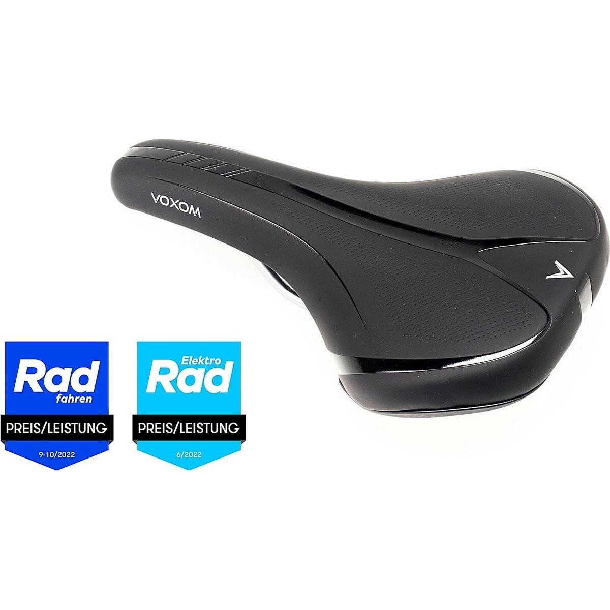 Silla Voxom Sa1 City Comfort Negra Impermeable 262X192 Mm Ergonomica Bicicleta
