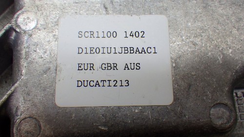 Ducati Scrambler 1100S Instrument Cluster ECU Main Switch - Bild 8 von 12