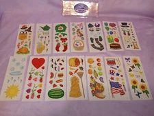 Vintage Creative Memories Stickers 14 Sheets