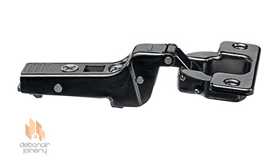 Blum Schrankscharnier schwarz 70T9650.TL DUAL Doppelprofil dicke Tür 95° UNGEFEDERT