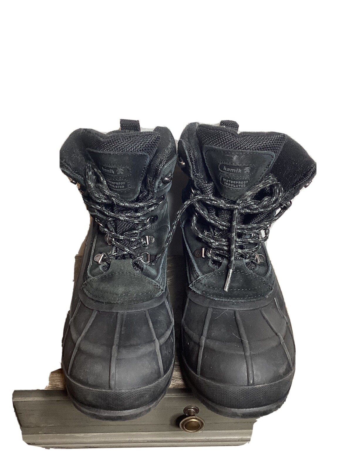 Kamik Men's Fargo Boot Black Waterproof 
