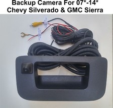 Backup Camera for Chevy Silverado GMC Sierra 2007-2014 with aftermarket radios