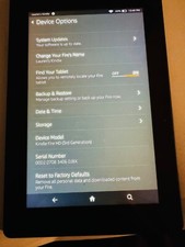 Amazon Kindle Fire HD (3rd Generation) 8GB, Wi-Fi, 7in - Black