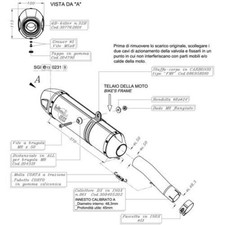 8405 SCARICO LEOVINCE SBK LV ONE EVO 2 HONDA CBF 1000 I.E 2011 CARBONIO