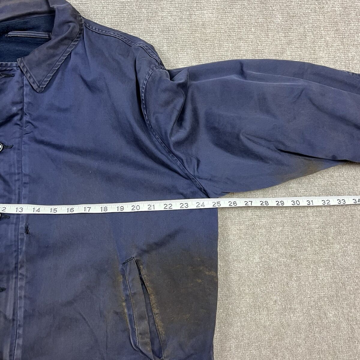 Vintage 60s US Navy N4 Utility Deck Jacket Mens XL Military Vintage 60s US Navy N4 Utility Deck Jacket Mens XL Military