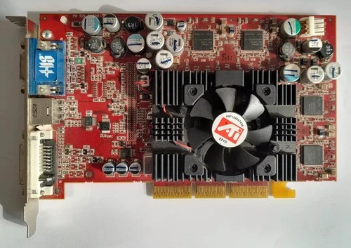 ATi Radeon 9700 Pro graphics card 128MB AGP 8x - Retro Card
