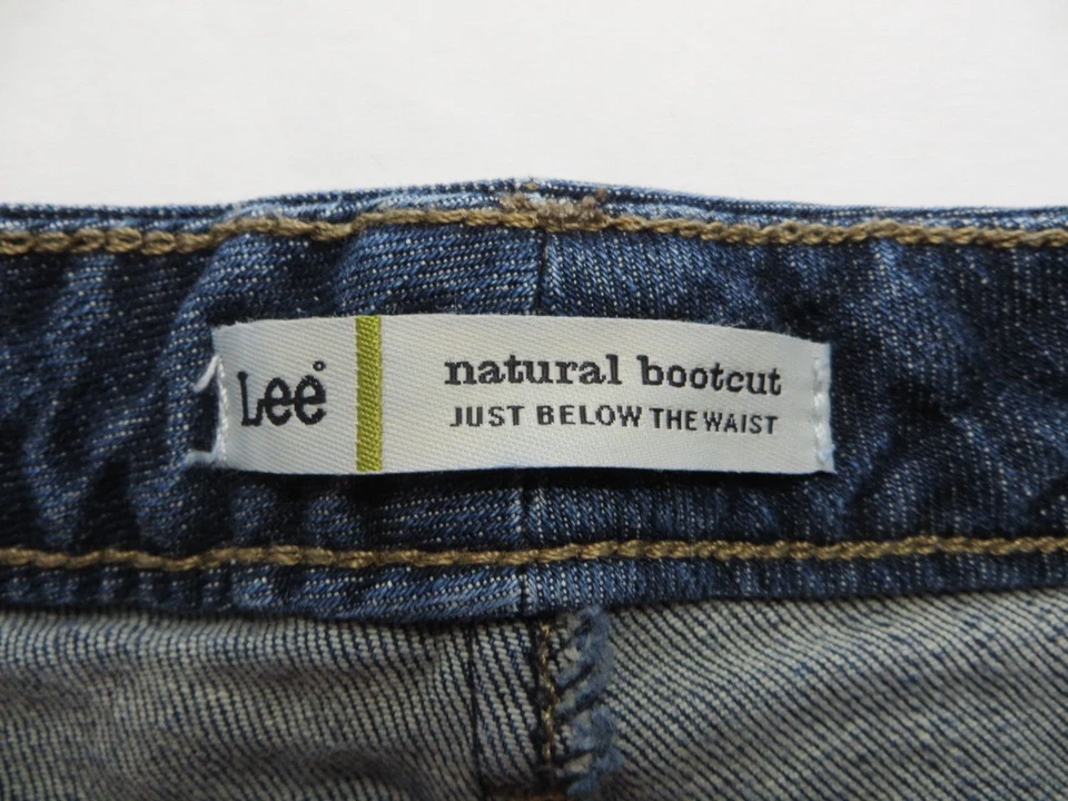 Lee Just below The Waist Women's Natural Bootcut Denim Jeans Blue Size 16M - Image 3 of 4
