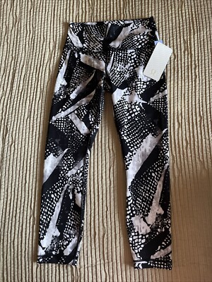 LULULEMON W5L94S High Times Pant Blooming Pixie Multi High Rise 7/8 Tight 8 RARE