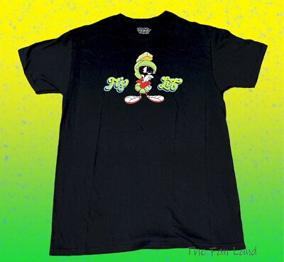New Looney Tunes Marvin the Martian Its Lit  Mens T-Shirt