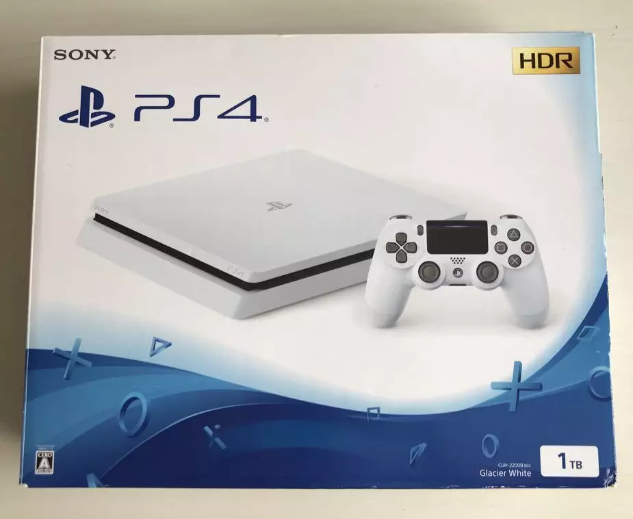 PS4 本体 CUH-2200BB02 1T ホワイト 縦置きスタンド