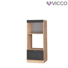 Mikrowellenschrank Küchenschrank Backofen Landhaus Fame-Line 60 cm Vicco