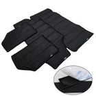 Hardtop Headliner Roof Insulation Kit for 2012-2017 Jeep Wrangler JK 4-Dr Black