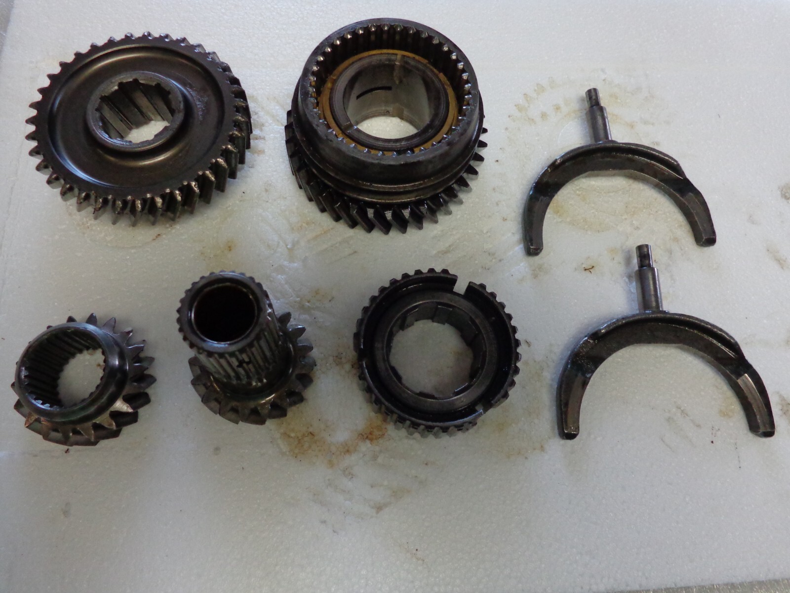 Muncie M20 4 Speed Transmission 3rd4th slider, Gear Set W/Forks eBay