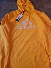 adidas Men's Sportswear Game And Go Pullover Fleece Hoodie,SZ, Lage