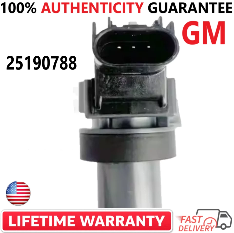 1 bobina de encendido GM para Chevrolet Spark 2012-2015 1,2 L I4, 25190788 OEM Foto 2 de 4