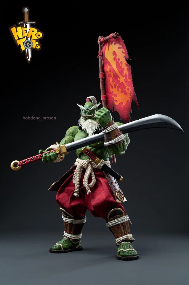 Figura de acción HERO TOYS Samuro Orc Swordsman H19CM ABS PVC Foto 3 de 4