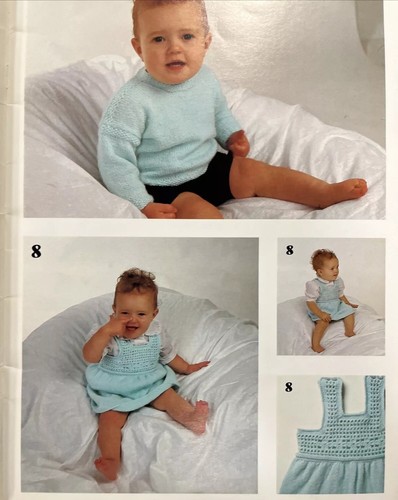 Patons #1146 Knitting Pattern book Nursery Knits & Tailless & Panda No 601 Babys - Picture 10 of 15