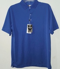 Men's Callaway opti-dri golf polo shirt size S Blue NWT