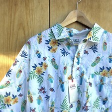 Izod NWT Saltwater Short Sleeve Shirt Sz XL