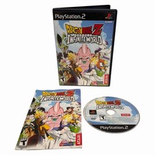 Dragonball Z: Infinite World (Sony PlayStation 2, 2008) CIB w/ Manual Tested