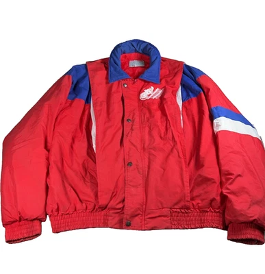 Vintage Oxford Cheetahs Racing Jacket Mens Red Blue Speedway Motor Sport 1990s - Image 1 of 4