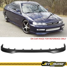 Fits 96-97 Honda Accord T-R Style Front Bumper Lip Spoiler Bodykit Unpainted PU