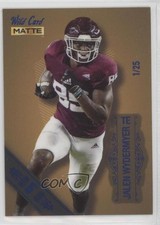 2022 Wild Card MATTE Gold 5 Stripe 1/25 Jalen Wydermyer #MB-56 2b7