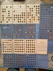 Super Lincoln Coin Albums  345+ coins 1909 onwards few mixed condition old D2