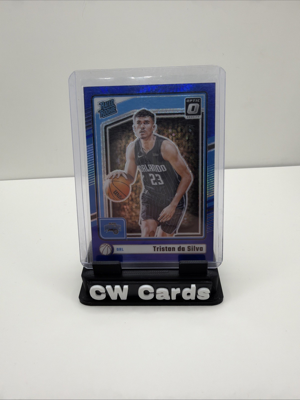 Tristan Da Silva 2024-25 Donruss Optic Blue Hyper /175 #260