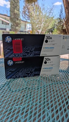 HP 30A CF230A Genuine Black Laser Toner for LaserJet Pro M203 M227 2 Pack