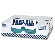 MDI Prep-All 95014 Flat Supreme Towel, 12 x 14 in, 250, Creped Spunlace, Blue, F