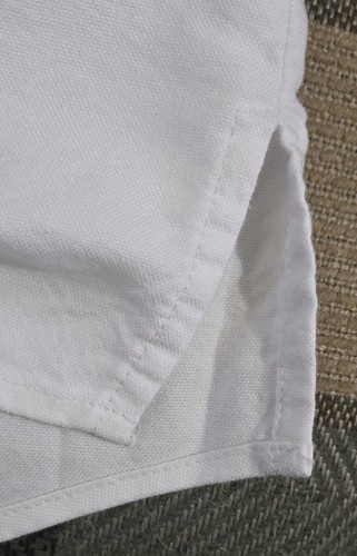 NEW Vineyard Vines Womens Long Sleeve Top Sz 10 White Button Up Collared Career - Picture 6 of 16