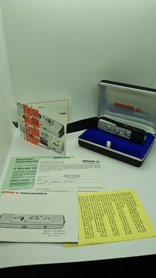 Minox C Kamera Silber Miniaturkamera Vintage Camera